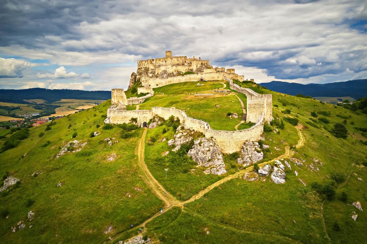 Zamek Spiski Spi sk Hrad Slovakia travel